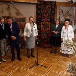 Відкриття виставки «Мистецтво одного села», Національний музей літератури, 8 вересня 2017 р. 