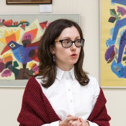 Ольга Музиченко на відкритті проекту «Крафторій-2018», 5 листопада 2018 р.