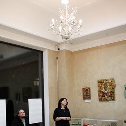 Відкриття виставки сучасних ікон «Обличчям до чудес», 1 лютого 2019 р.