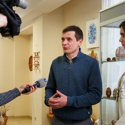 Відкриття виставки «Сонячний Великдень-2018», 17 березня 2018 р.