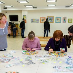 Фото з майстер-класу «Великодній подарунок», «Гідра Мозаїк Груп»