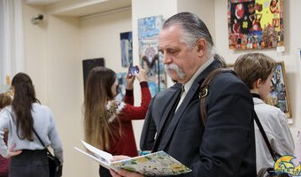 Відкриття виставки «Кольорове коло», 16 січня 2019 р.