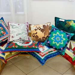 Виставка клаптикового шиття Ніни Янчуковської «Україна зоряної мови, Україна Божого Буття», 2 – 23.09.2017 р.