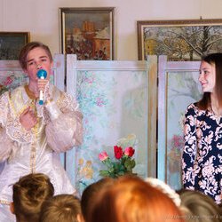 Фото з вистави «Попелюшка і новорічні дива», Театр Юного Актора. 18.12.2016 р.