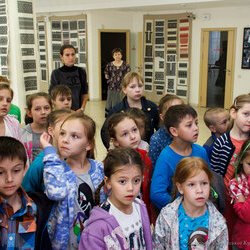 Екскурсія виставкою «Ірина Свйонтек. Життя присвячене мистецтву», Анастасія Горобець