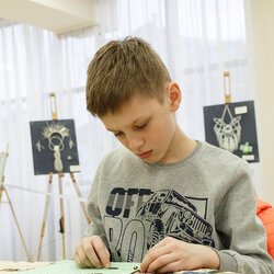 Фото з майстер-класу із виготовлення з бісеру брелка «Ведмедик», Ольга Охріменко