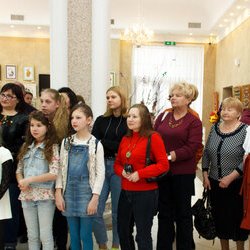 Відкриття виставки «Сонячний Великдень-2017», 8 квітня 2017 року