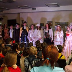 Фото з вистави «Попелюшка і новорічні дива», Театр Юного Актора. 18.12.2016 р.