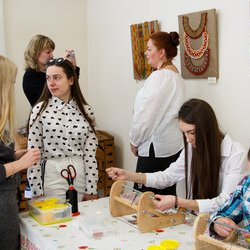 Відкриття VІ Всеукраїнської виставки «Бісер: Вчора. Сьогодні. Завтра», 14 квітня 2018 р.