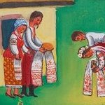 "Весілля на Полтавщині". Михайло Онацько. "Весілля на Полтавщині". Михайло Онацько.