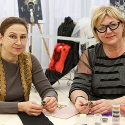 Фото з майстер-класу із виготовлення з бісеру каблучки «Чорна карта», Інна Біхлер