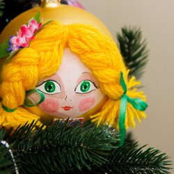 Майстер: Олеся Токарська. VI Свято Новорічної Іграшки, 3 - 30.12.2016 р.