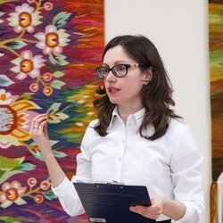 Ольга Музиченко на відкритті виставки «Свято Врожаю-2018», 3 листопада 2018 р.
