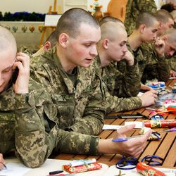 Екскурсія та майстер-клас для солдатів строкової служби Військової частини А2424, 4.12.2016 р.