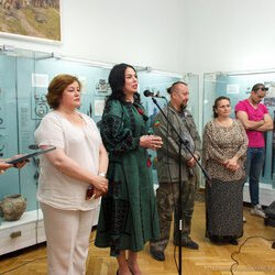 Відкриття виставки «Князі та гончарі: нові дослідження посаду давньоруського Вишгорода», 14 червня 2017 р.