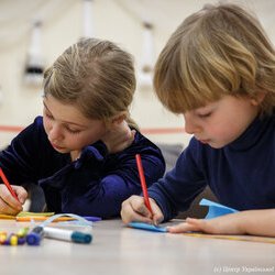 Фото з майстер-класу зі створення листівок-щасливок