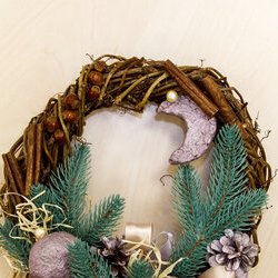 Майстри: Оксана Ягодка та Світлана Вавілова. VI Свято Новорічної Іграшки, 3 - 30.12.2016 р.