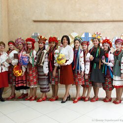 Відкриття виставки «Сонячний Великдень-2017», 8 квітня 2017 року