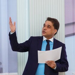 Консул Афганістану в Україні Nusrat Ahmad Ramin на Міжнародній науково-практичній конференції «Синергія в культурному просторі сучасності»