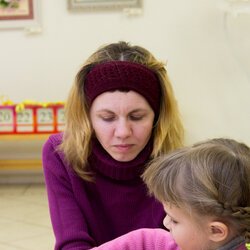 Фото з майстер-класу «Брошка з бісеру «Стрекоза», Олена Косік, Катя Кліандрова