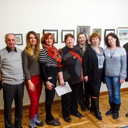 Відкриття виставки «Вишитий живопис Лідії Гончарук» в Музеї Гетьманства, 10 грудня 2018 р.