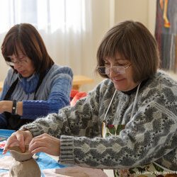 Фото з майстер-класу із виготовлення керамічного слона-аромалампи, Валентина Проценко