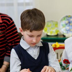 Фото з майстер-класу із писанкарства «Хвостики ластівки», Тетяна Коновал