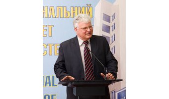 Сергій Жанович Пустовалов на конференції «Сучасні проблеми музейної та пам'яткоохоронної діяльності», 12 квітня 2017 р.