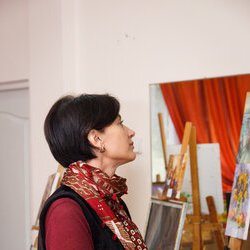 Світлана Долеско на атестації Центру естетичного виховання «Гармонія», 15.10.2016 р.