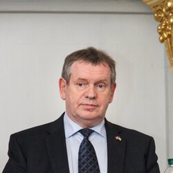 Амонд Муклебст на семінарі «Україна і світ», Музей гетьманства, 7 вересня 2017 р.