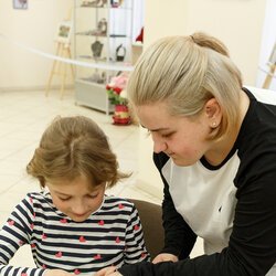 Фото з майстер-класу із виготовлення з бісеру брелка «Ведмедик», Ольга Охріменко