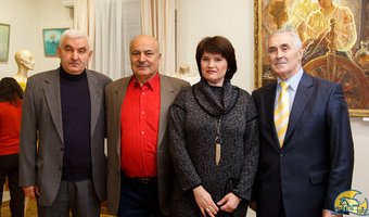 Відкриття виставки «На рідній на своїй землі» в Музеї гетьманства, 19 листопада 2018 р.