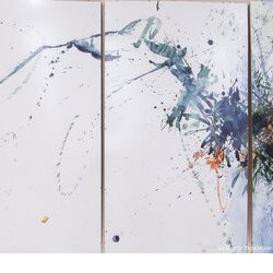 Автор: Ольга Стерник, Виставка «Watercolor. Інтелектуальне мистецтво», 5 - 23.02.2019 р.
