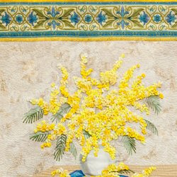 Автор: Ніна Янчуковська. Виставка клаптикового шиття «Україна зоряної мови, Україна Божого Буття», 2 – 23.09.2017 р.