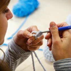 Фото з майстер-класу із в'язання гачком м'якої іграшки «Умка-Тед», Таміла Алексик