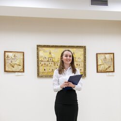 Відкриття виставки «…ЯК СОНЦЕ ЗАСТИГЛО У РАМІ», 9 лютого 2018 р.
