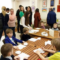 Відкриття виставки «Сонячний Великдень-2017», 8 квітня 2017 року