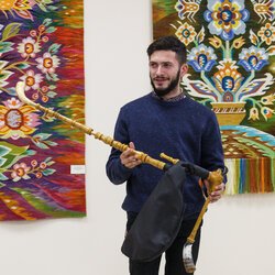 Дмитро Березюк на відкритті виставки «Свято Врожаю-2018», 3 листопада 2018 р.