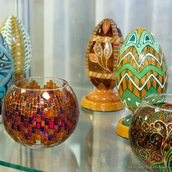 Автор: Олександра Гусєва. Виставка «Сонячний Великдень-2017», 8.04 – 6.05.2017 р.