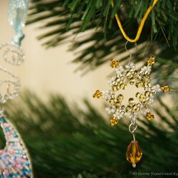 Майстер: Наталія Зінченко. VI Свято Новорічної Іграшки, 3 - 30.12.2016 р.