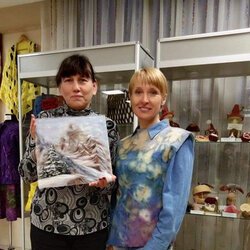 Фото з майтер-класу з вовняного живопису від Світлани Тимофєєвої