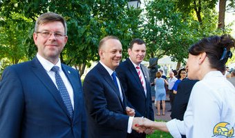 Захід з нагоди сторіччя відновлення державності Литви, Латвії і Естонії, 21 червня 2018 р. Захід з нагоди сторіччя відновлення державності Литви, Латвії і Естонії, 21 червня 2018 р.