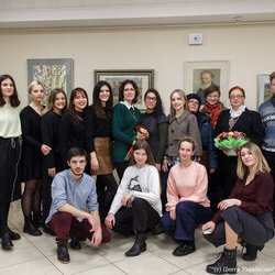 Відкриття виставки «Watercolor. Інтелектуальне мистецтво», 5 лютого 2019 р.