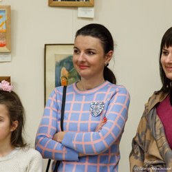 Відкриття виставки «Кольорове коло», 16 січня 2019 р.