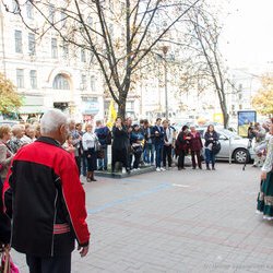 Відкриття виставки «Мистецтво одного села», Національний музей літератури, 8 вересня 2017 р. 