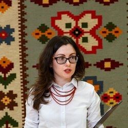 Ольга Музиченко на відкритті виставки «Свято Врожаю-2017», 4 листопада 2017 р.