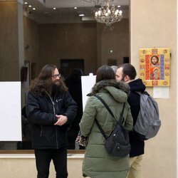 Відкриття виставки сучасних ікон «Обличчям до чудес», 1 лютого 2019 р.