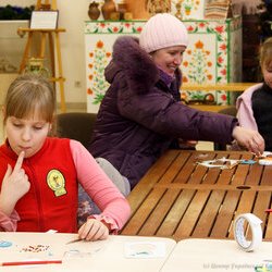 Фото з майстер-класу «Новорічні іграшки з фетру», Інна Кливець