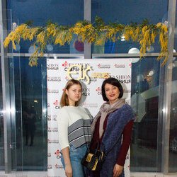 Світлана і Марта Долеско на проекті «Fashion скарбниця Чернігова — 2017», 4.03.2017 р.
