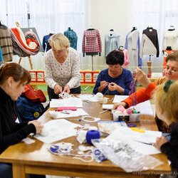 Фото з майстер-класу «В'язання гачком мотиву ірландського мережива для початківців», Надія Мельничук